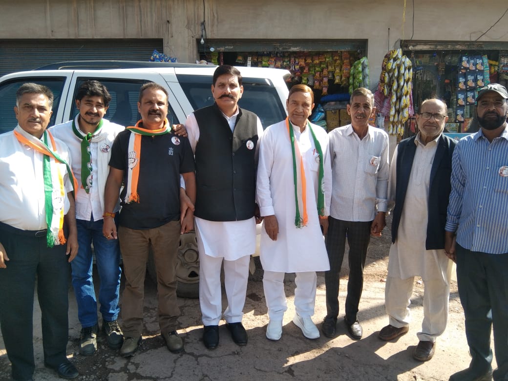'Congress leaders campaigned for MP candidate Chaudhary Lal Singh'